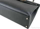 Kelly 35 Black Epsom Sellier GHW