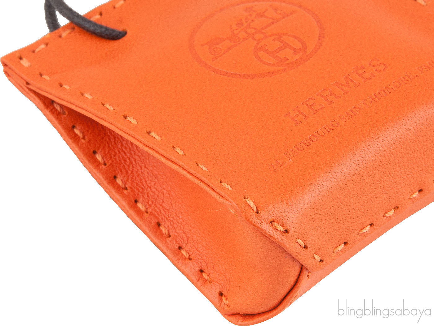 Orange Bag Charm