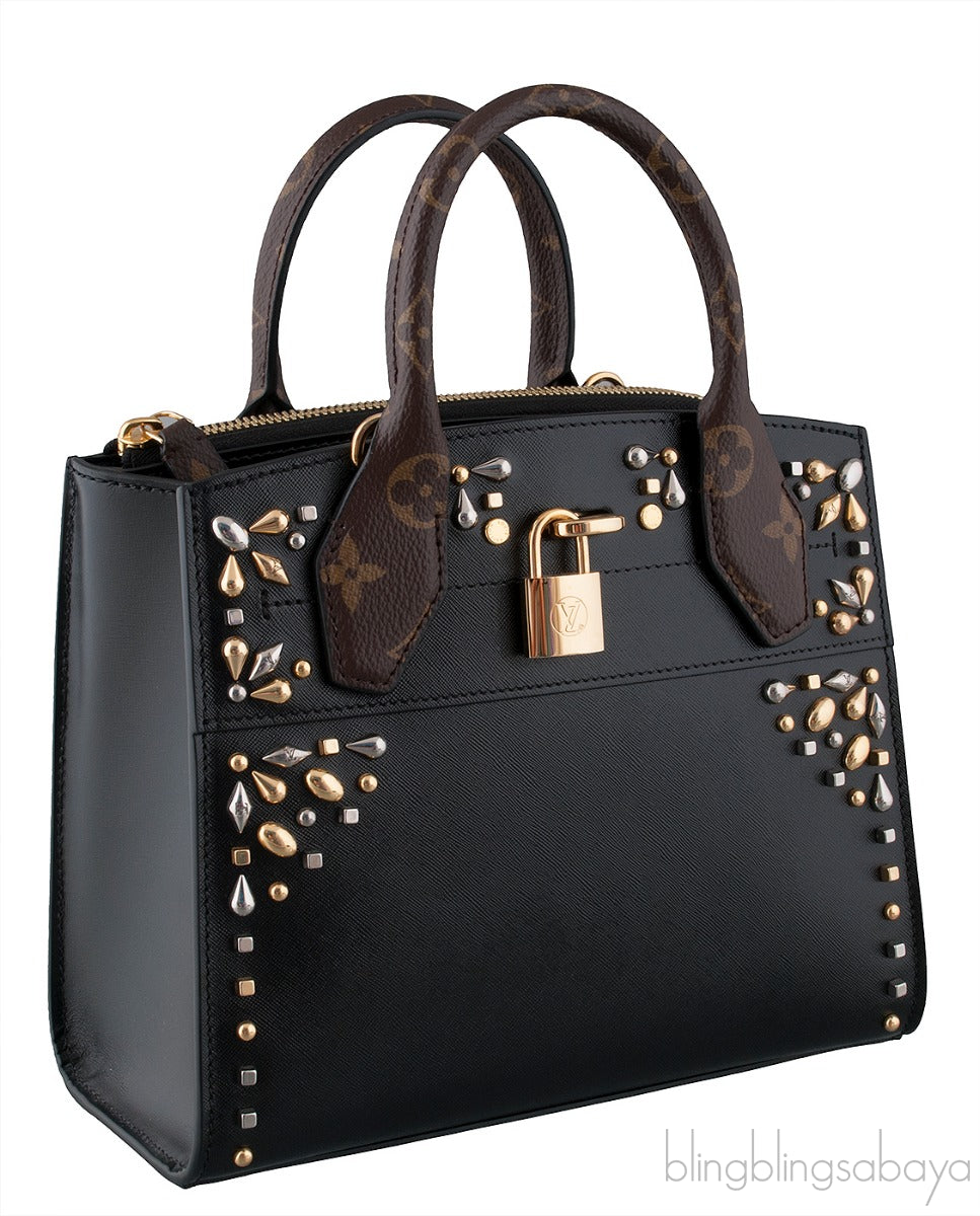 City Steamer Bead Embellished Mini Bag