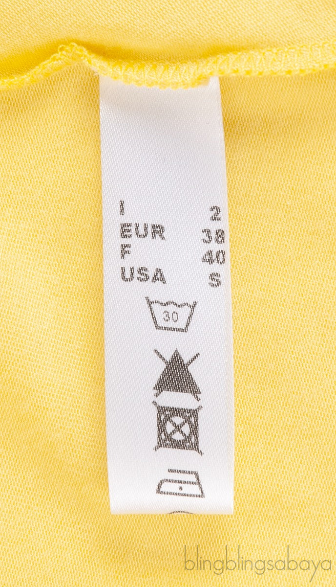 Audrey Yellow V-neck Camisole Dress