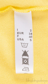 Audrey Yellow V-neck Camisole Dress