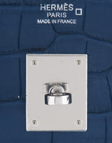 Birkin 30 Blue Sapphire Matte Crocodile