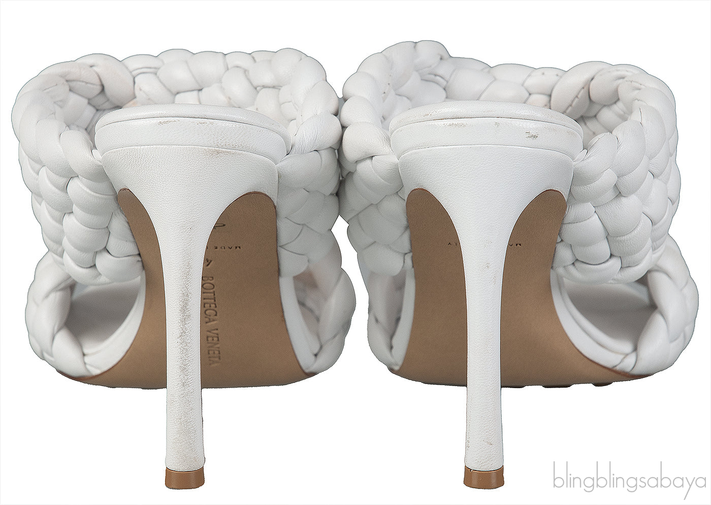 Curve Optic White Sandals