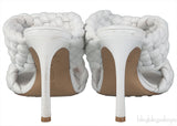 Curve Optic White Sandals