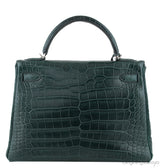 Kelly 32 Vert Fonce Crocodile PHW