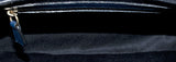 Sally Navy Blue Python Shoulder Bag