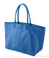 Saint Louis Claire Voie Blue Tote
