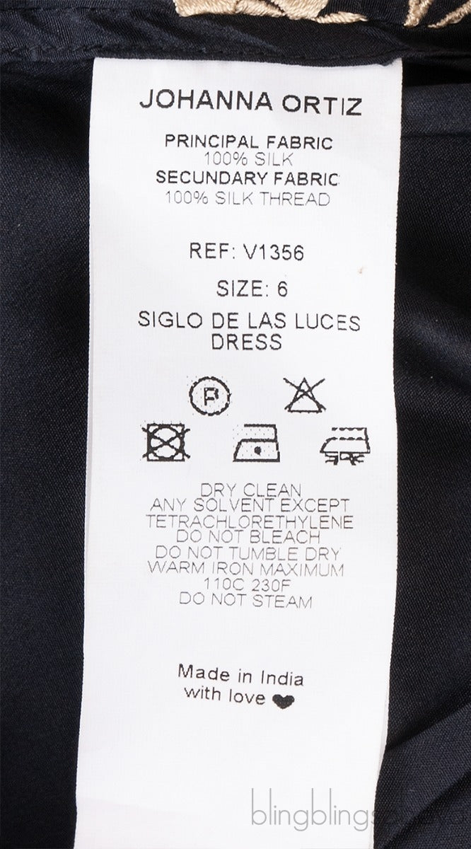 Siglo De Las Luces Silk Dress