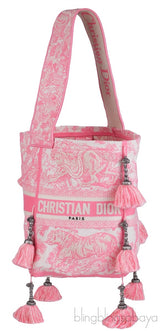 Pink Dior D-Bucket Bag