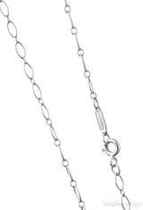 Fleur De Lis Silver Pendant Necklace