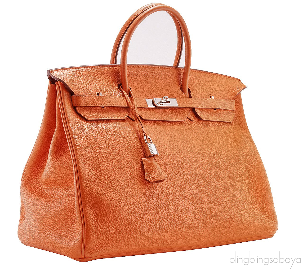 Birkin 40 Orange Taurillon Clem