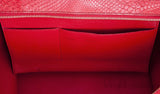 Trapeze Luggage Python Red