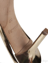 Metallic Gold Neo 90mm Revival Mule