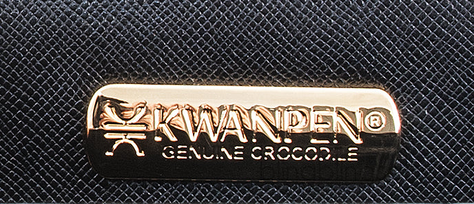 Edge Hexagon Crocodile Bag