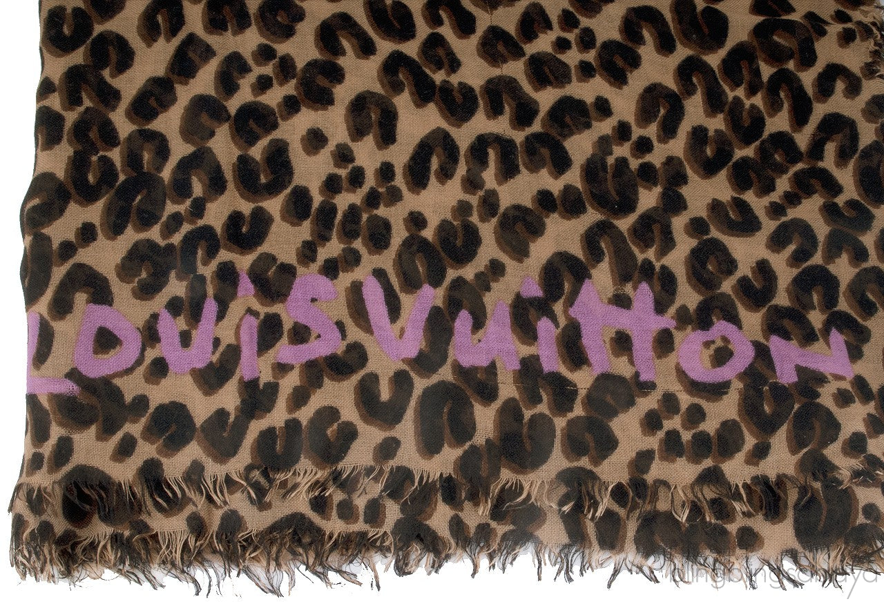 Leopard Print Shawl