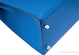 Kelly 35 Blue Mykonos Epsom Sellier
