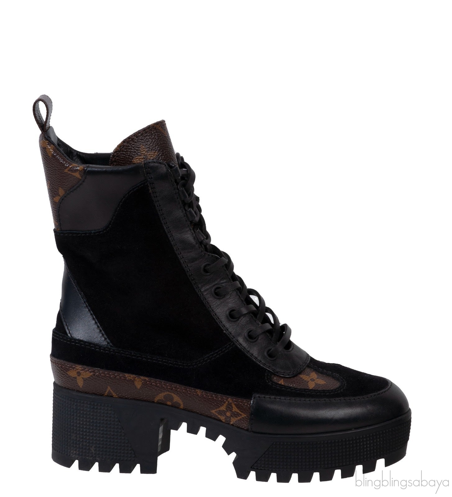 Laureate Suede Monogram Desert Boot