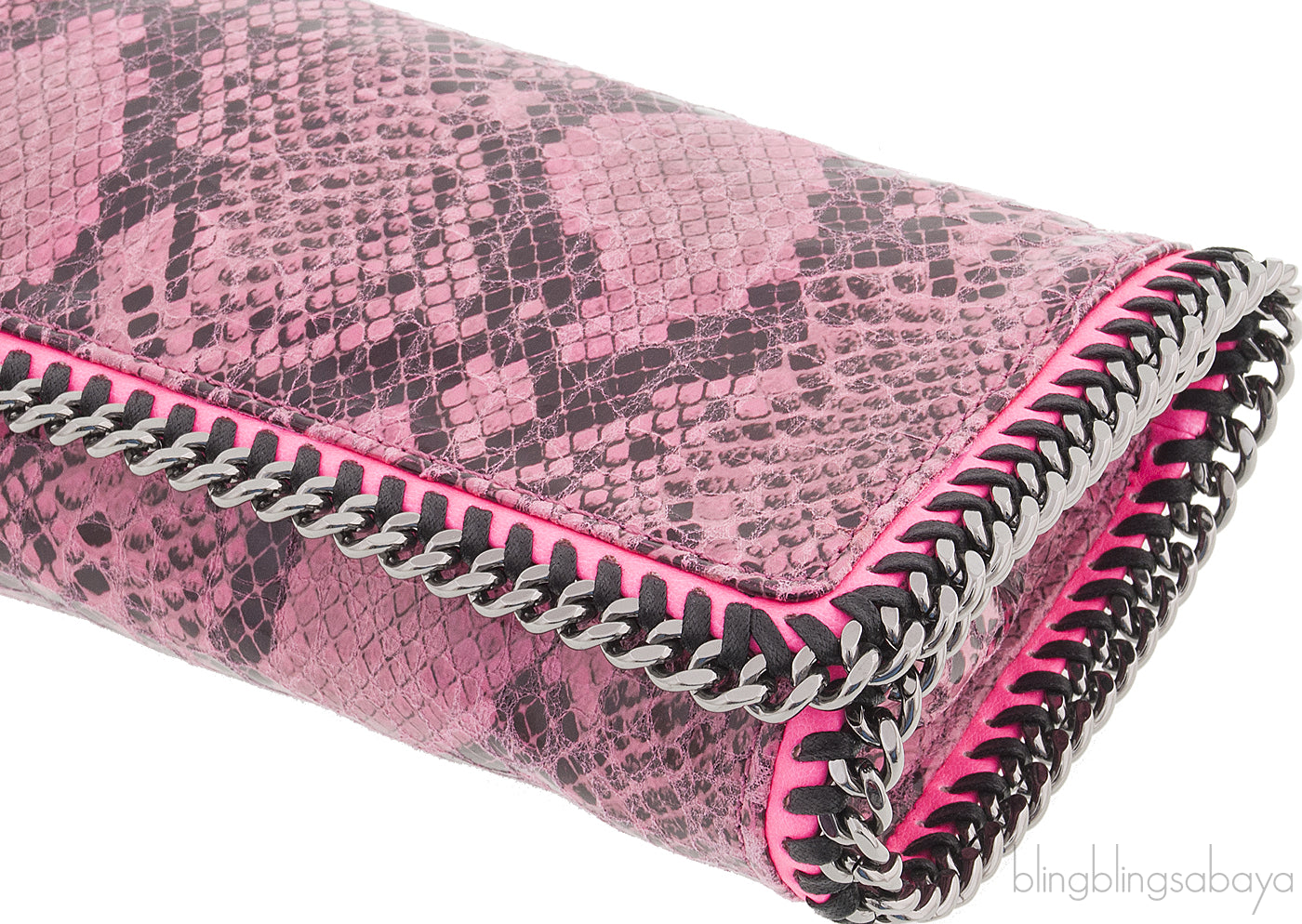 Falabella Python Effect Crossbody Bag