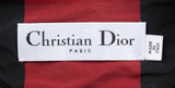 Dior Black & Red Plaid Polyester Rain Jacket