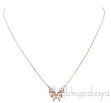 Mini Flutter Bat-Moth Pendant Neck.
