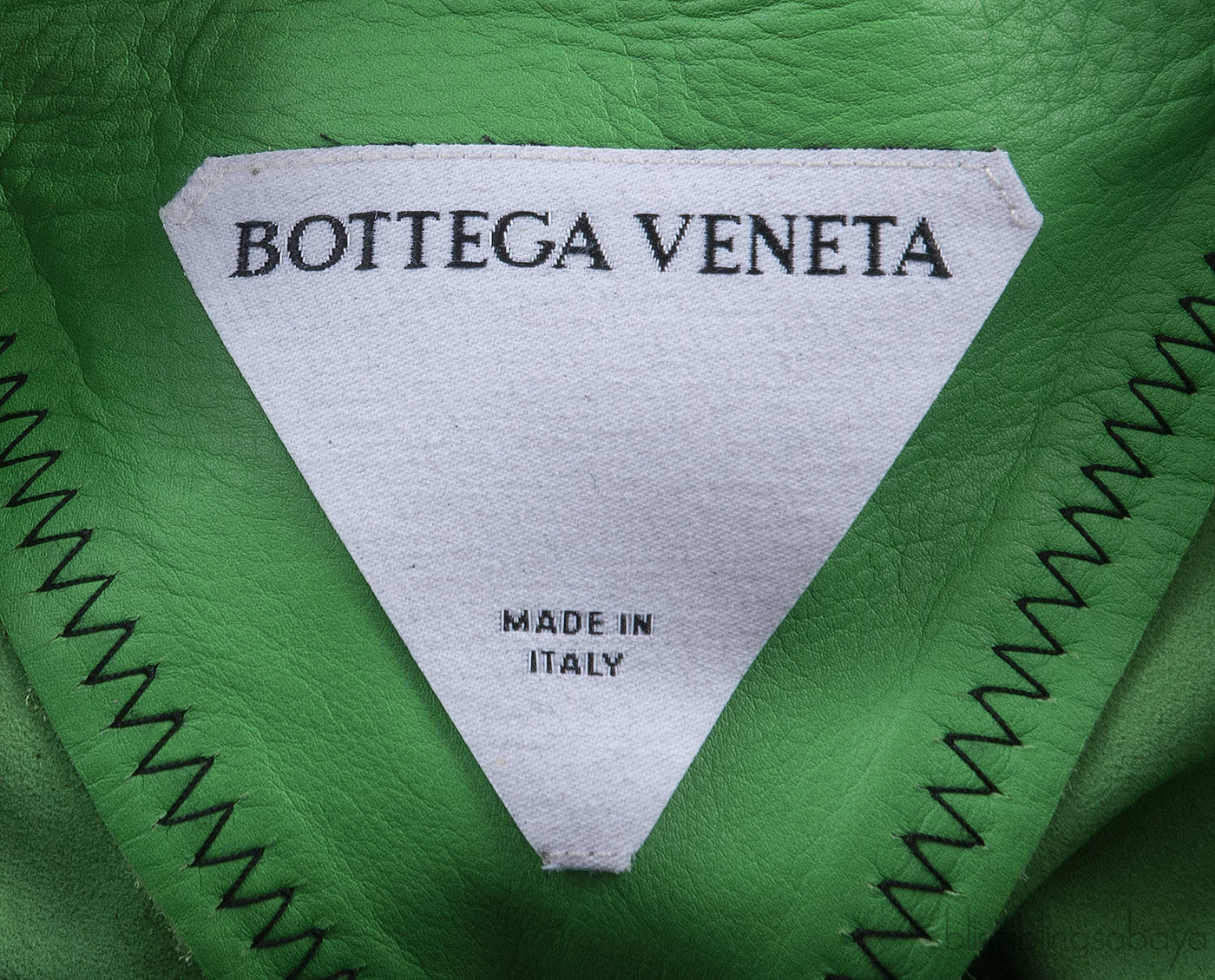 Bottega Veneta Two-tone Blouson Matte Waterproof Calf Jacket