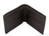 Brown Intrecciato Bi-fold Wallet