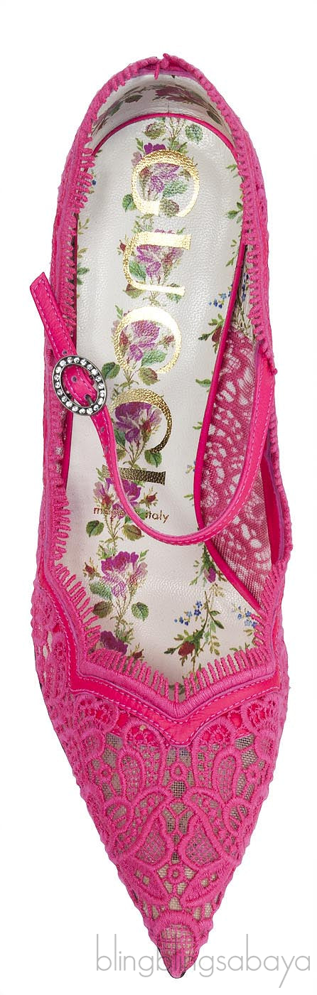 Pink Virginia Mary Jane Pumps