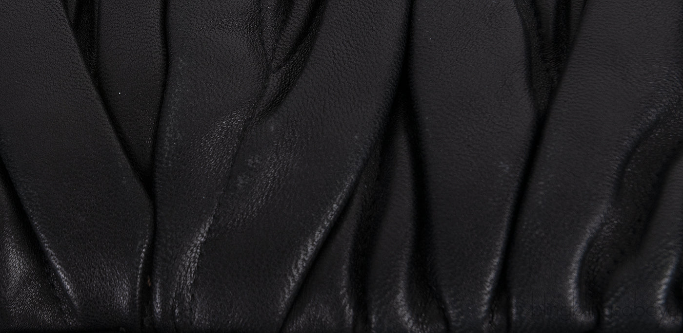 Matelasse Nappa Leather Shoulder Bag
