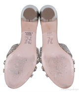 Gina Silver Crystal Grey Utah Sandals