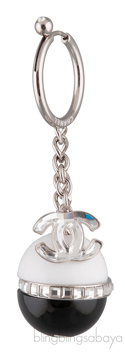 Black Crystal CC Key Holder
