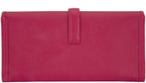 Jige Rouge Casaque Epsom Clutch GM