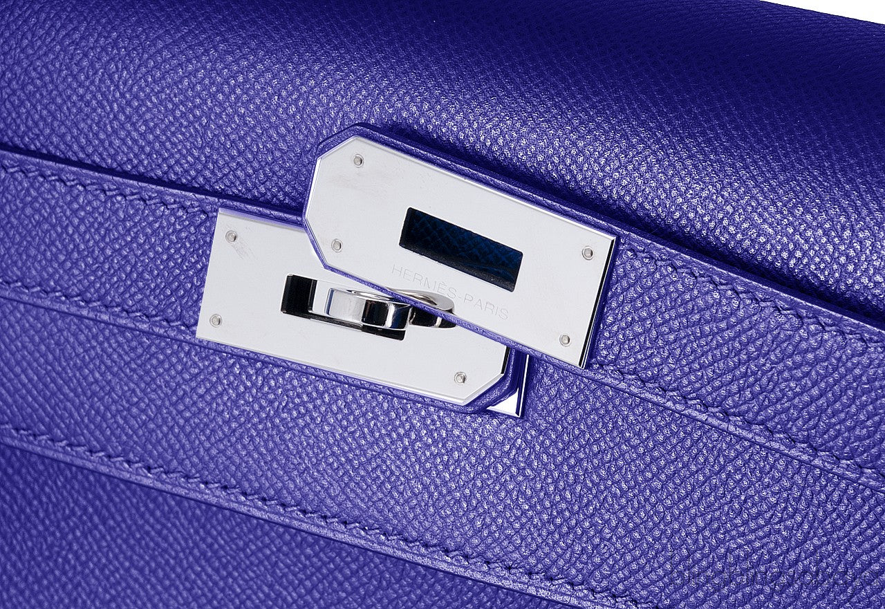 Kelly 40 Iris Sellier Epsom PHW