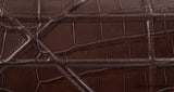 Christian Dior Diorama Brown Crocodile Flap Bag