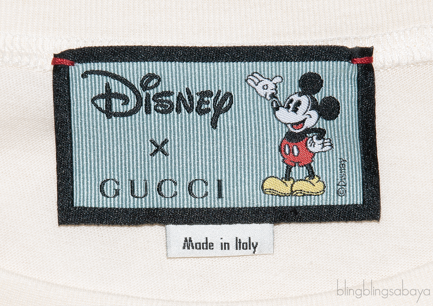 Disney Mickey Mouse GG Print T-shirt