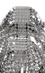 Long Crystal Hairpiece Silver