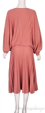 Pleated Oversize Top & Skirt