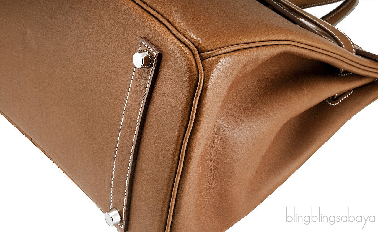 Birkin 35 Fauve Barenia PHW