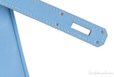 Hermès Kelly 28 Retourne Blue Celeste Mykonos Candy Epsom PHW