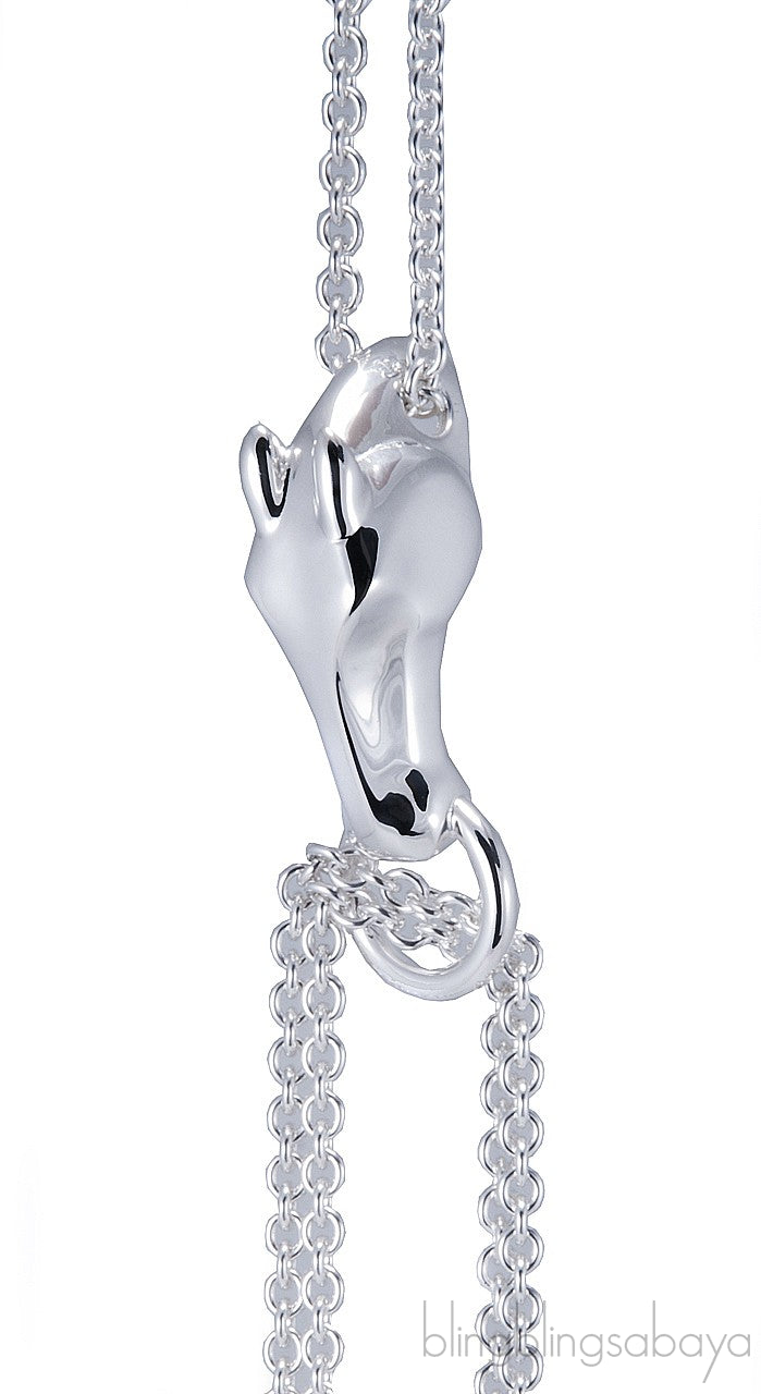 Equestrian Horse Head Chain Necklace