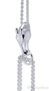 Equestrian Horse Head Chain Necklace