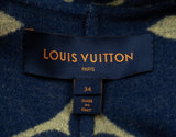 Louis Vuitton Blue Wool Coat