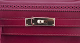 Kelly 35 Ghillies Rubis Tadelakt