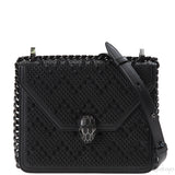 X Nicholas Kirkwood Black Serpenti Forever Crossbody Bag