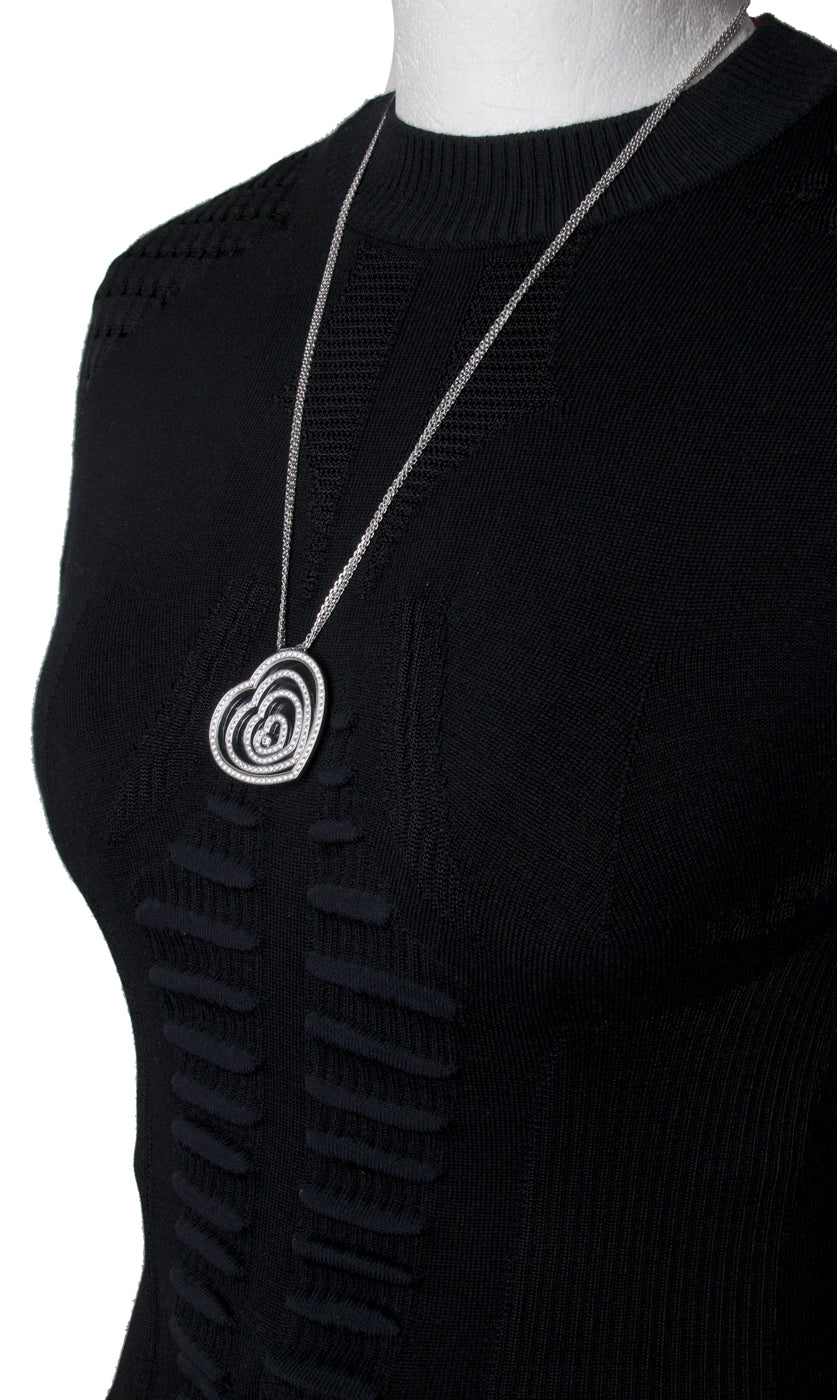 Happy Spirit Diamond Pendant Necklace