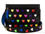 Hearts T Pouch Clutch