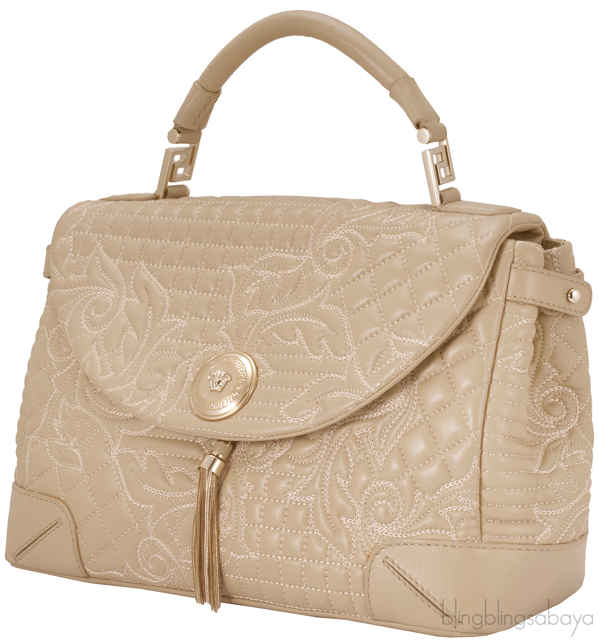Altea Quilted Barocco Vanitas Bag