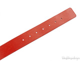 Louis Vuitton Epi Leather Logo Initial Orange Belt
