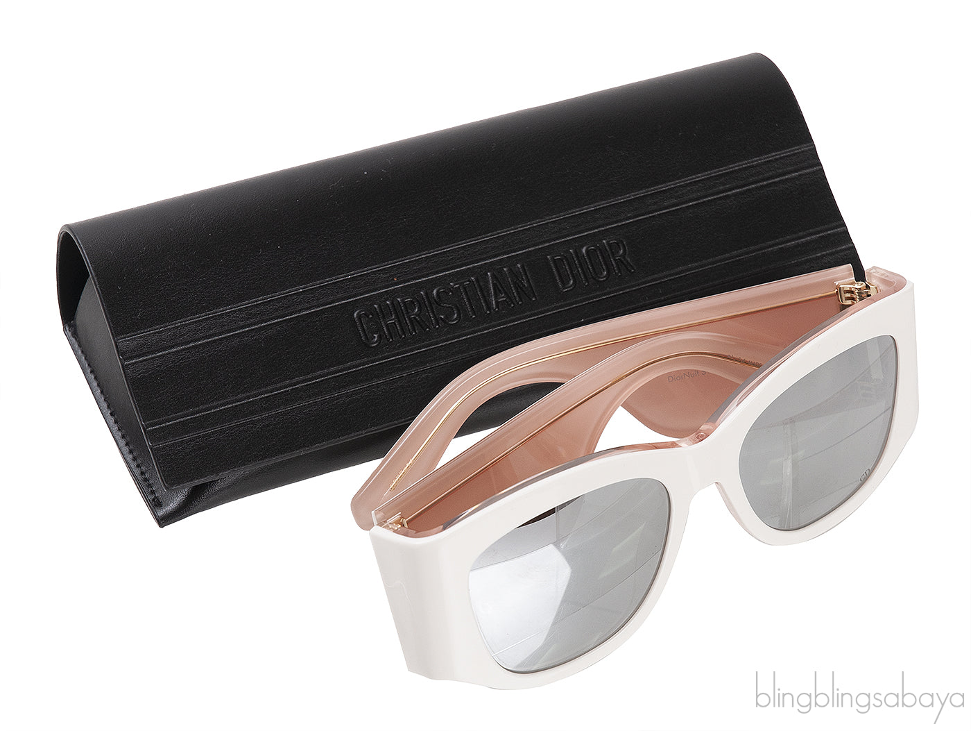 DiorNuit S11 99A4 White Pink Sunglasses