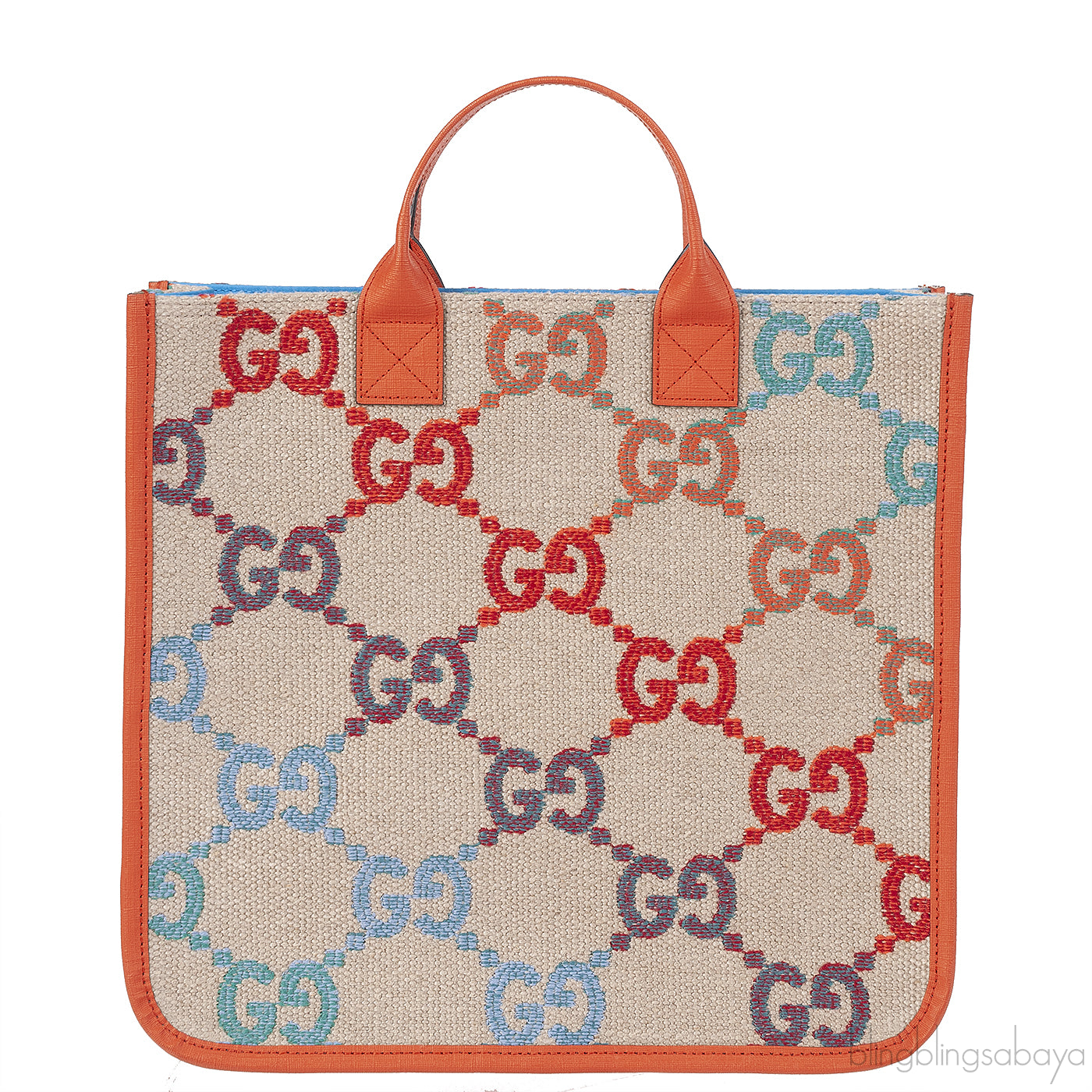 Gucci Multi-color GG Linen Kids Handbag