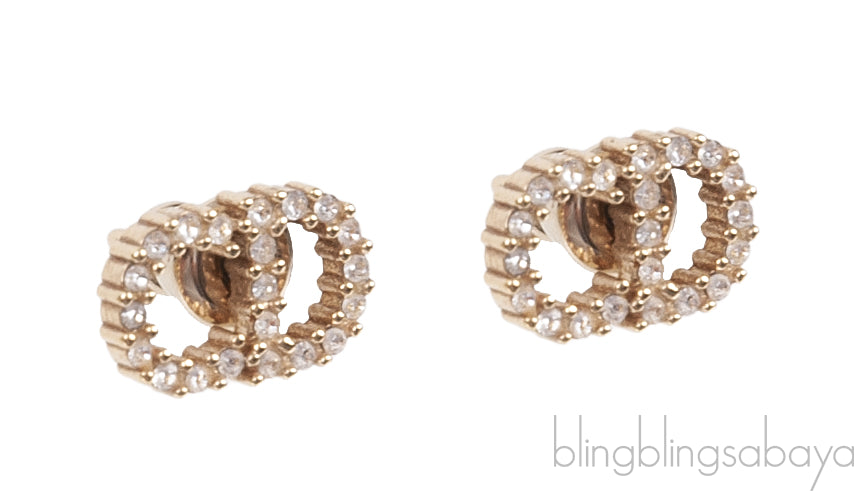 Petit CD Mini Stud Earrings